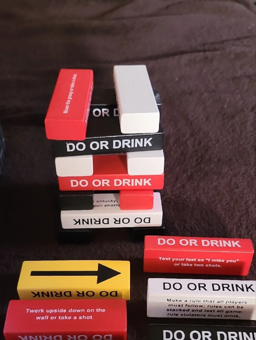Blackout Tower Party Game - Black